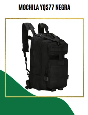 MOCHILA YQS77 NEGRA
